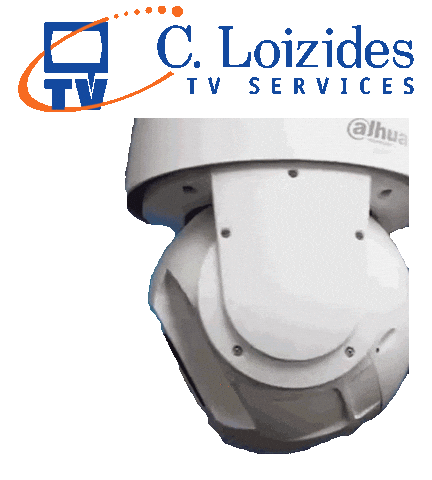 C.loizides Tv Services Sticker