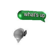 Whats Up Test Sticker by joeburger