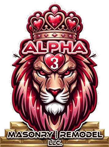 Lion Paving Sticker by Alpha 3 Masonry And Remodel