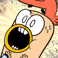 big mouth omg GIF by Space Chickens In Space