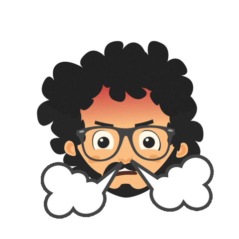 Angry Face Sticker