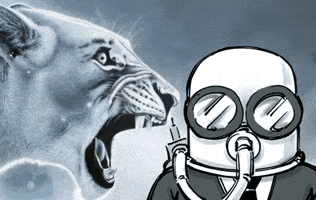 Manga Lion GIF