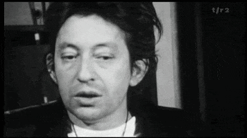 serge gainsbourg tentend le piano GIF