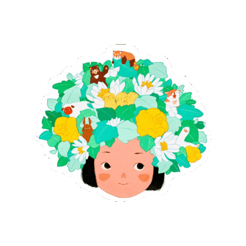Flower Sticker