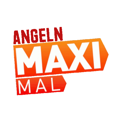 Angelnmaximal Sticker by fishingmaniacs