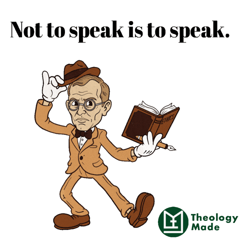Truth Matters Speak Up GIF by Theology Made