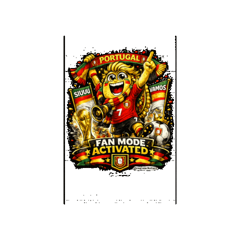 Vamos World Cup Sticker