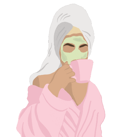 Pink Coffee Sticker