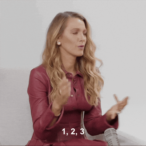Counting Down Bad Boy GIF by Blake Lively Fan