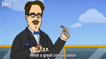 Talk Conversation GIF by Adult Swim
