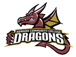 Dragons Hcc Sticker by Howard Community College