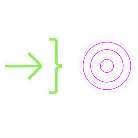 Arrows Arco Sticker by Diana Creativa