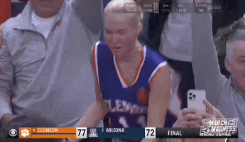 Clemson Tigers Sport GIF by NCAA March Madness