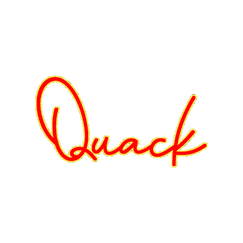 Quackcircle Sticker by Mithrin
