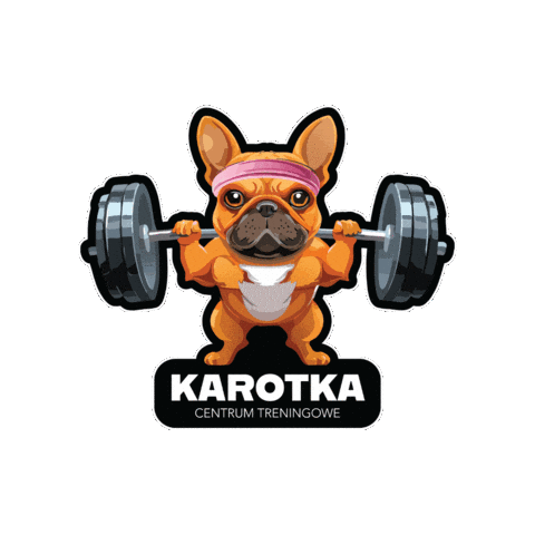 Centrum Treningowe Karotka Sticker