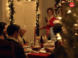 Family Christmas Dinner GIF by BuzzFeed