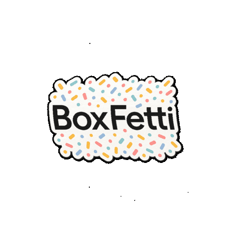 Boxfetti Sticker