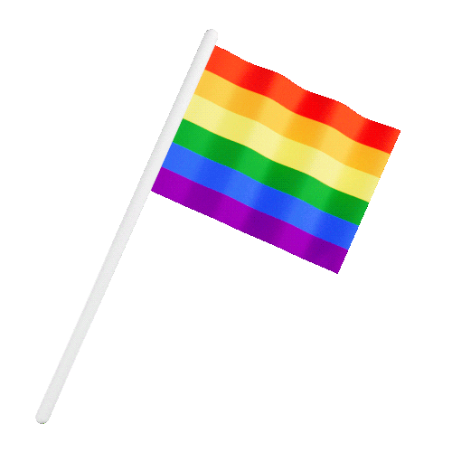 Rainbow Pride Sticker by Wolt