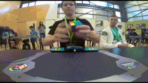 man cube GIF