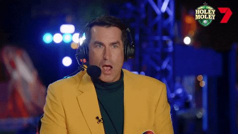 Rob Riggle Wow GIF by Channel 7 - Find & Share on GIPHY