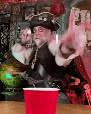 Beer Pong Pirate GIF by Pirate's Parley
