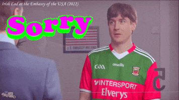 Sorry Conor Mckenna GIF by Foil Arms and Hog