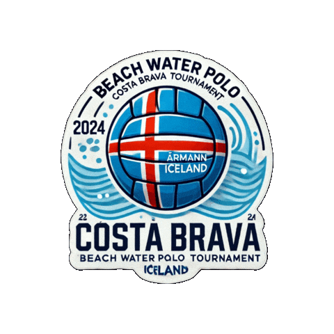 Iceland Waterpolo Sticker by Adventure Vikings