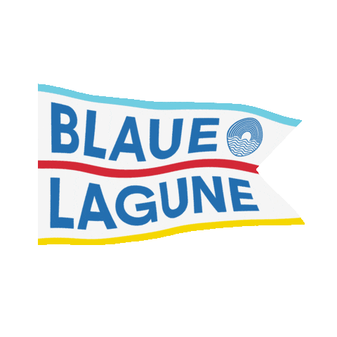Blaue Lagune Sticker