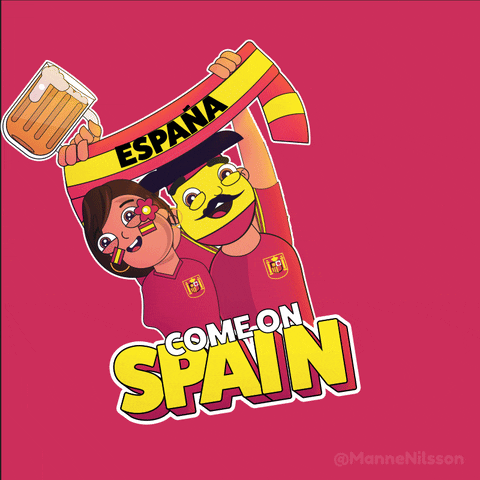 Soccer Spain GIF by Manne Nilsson