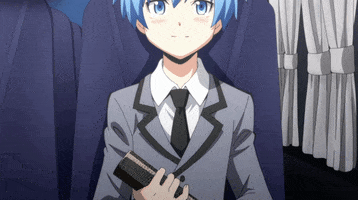 assassination classroom crying GIF by Funimation