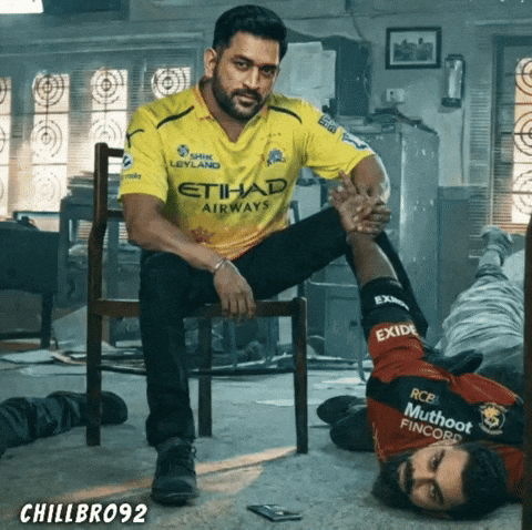 Csk Dhoni GIF