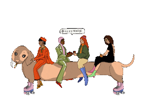 Illustration Sticker