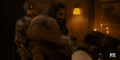Sword Fighting Fx GIF by What We Do in the Shadows