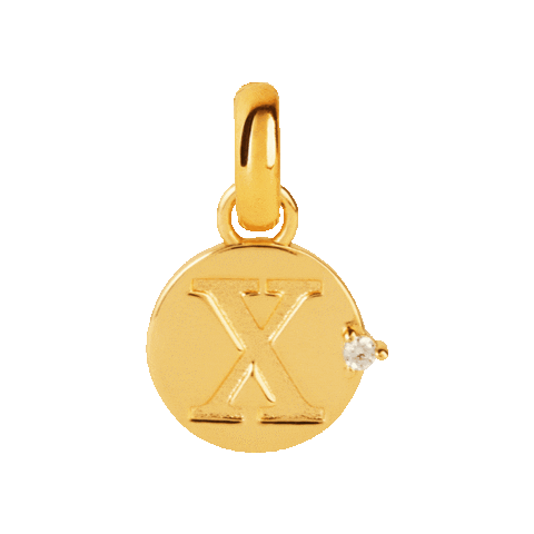 Gold X Sticker by Aleyole Jewelry