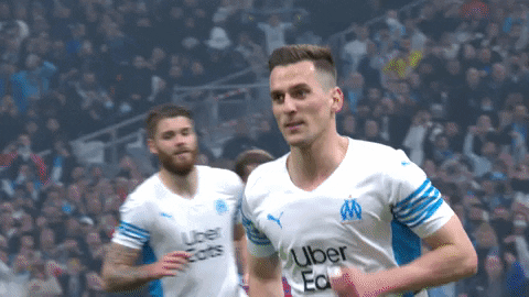 Arkadiusz Milik Smile GIF by Olympique de Marseille - Find & Share on GIPHY