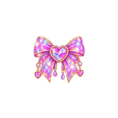 Pink Bows Sticker