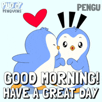 Good Morning Love GIF by Pudgy Penguins
