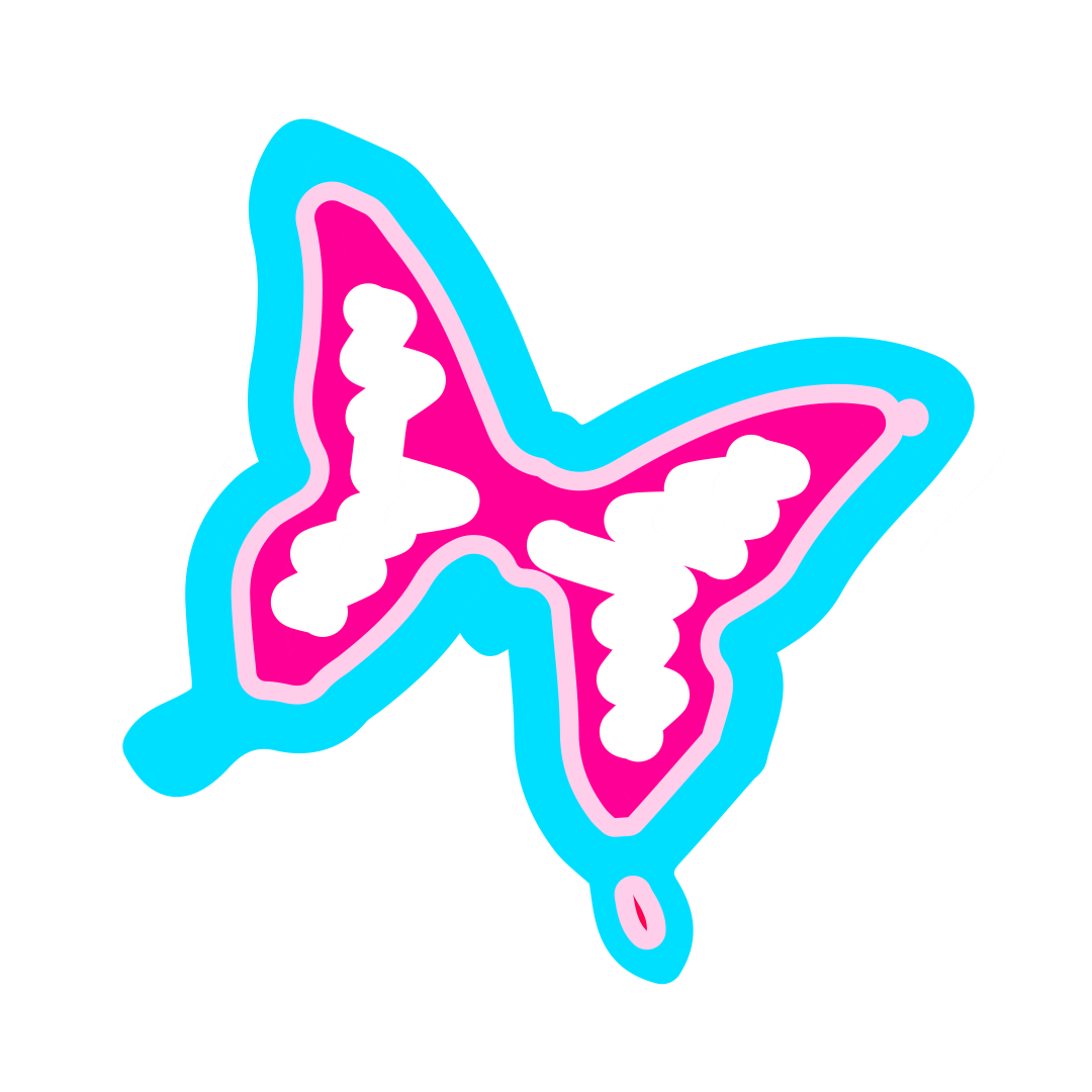 Butterfly Da Sticker by The Debut: Dream Academy