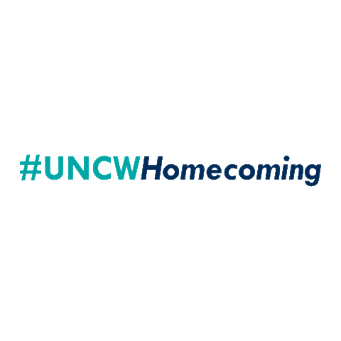 Homecoming Sticker by UNCW Alumni Association