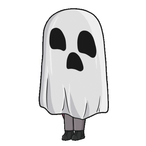 Halloween Ghost Sticker