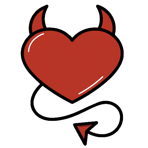 Valentines Day Love Heart Sticker by Old Sole Designs