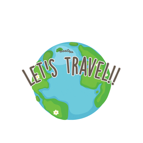 Travel Travelling Sticker by Life In Treetop