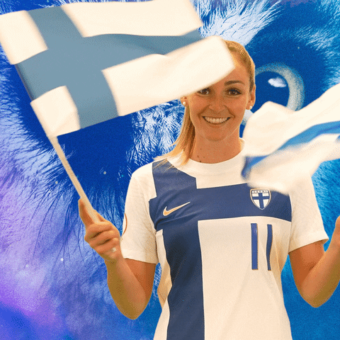 Euro Cup Football GIF by Suomen jalkapallo- ja futsalmaajoukkueet