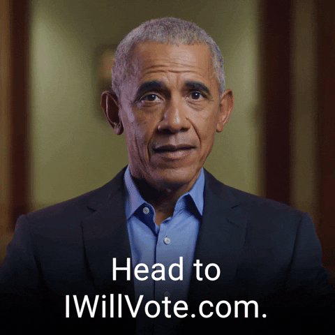 I Will Vote Barack Obama GIF by The Democrats