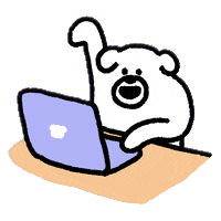 Work From Home Dog GIF by takadabear