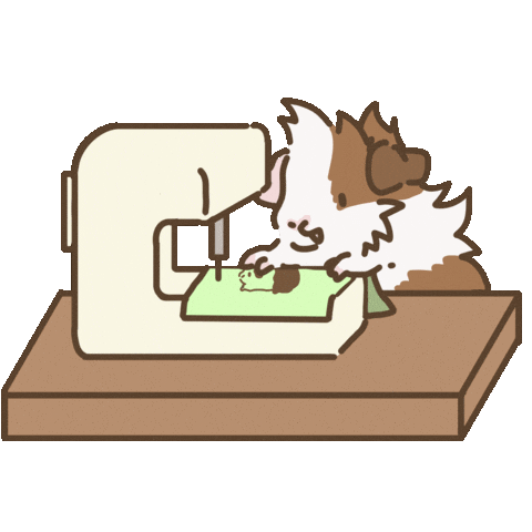 Licht Guineapig Sticker