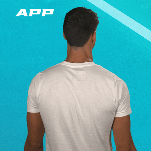 Stare Down Turn Around GIF by APP