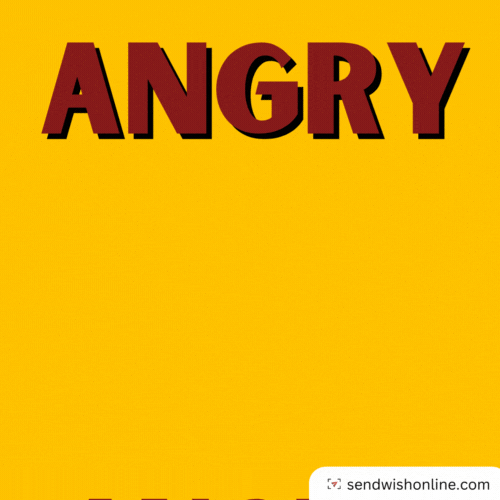 Angry Over It GIF by sendwishonline.com