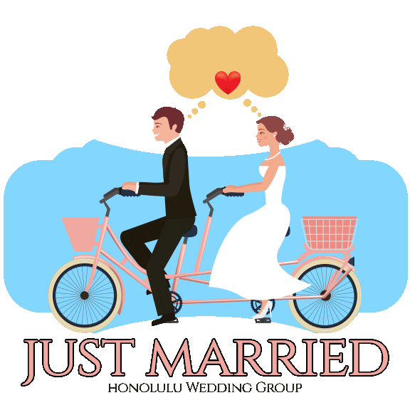 Honolulu Wedding Group Sticker
