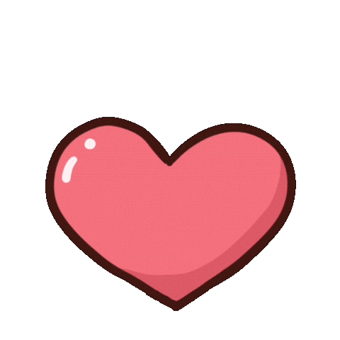 Love You Heart Sticker